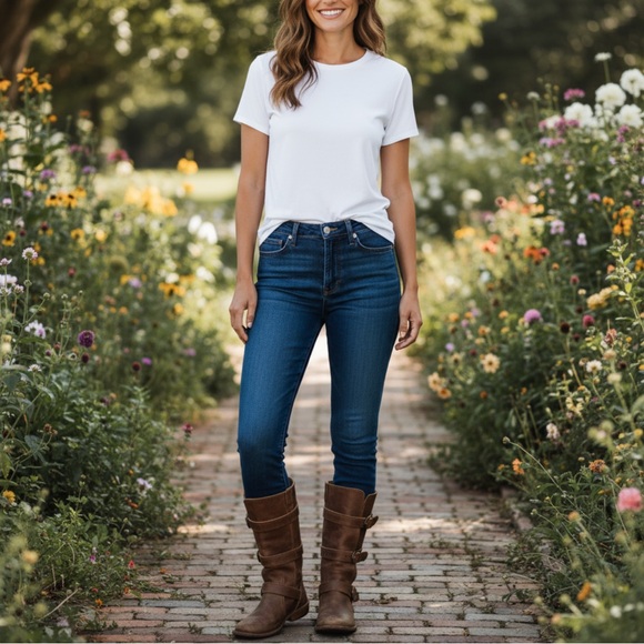 FIORENTINI + BAKER Eternity Leather Moto Buckle Boots - Picture 1 of 14